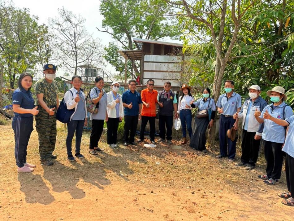 กลุ่ม อาสาสมัครท้องถิ่นรักษ์โลก ลงพื้นที่ทวนสอบขยะเปียกลดโลกร้อน