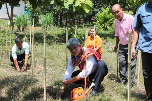  "โครงการส่งเสริมการปลูกหญ้าแฝก 9 กันยายน 2557"